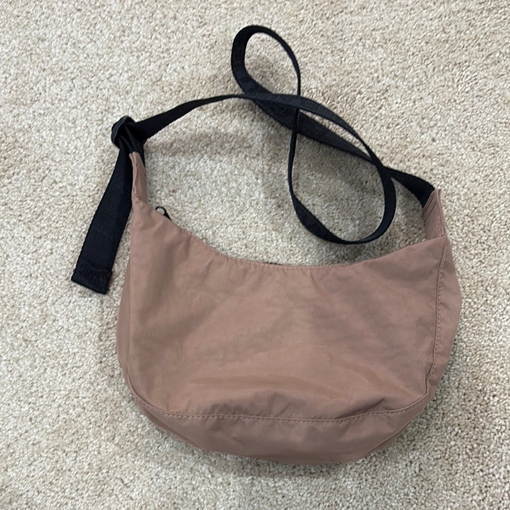Baggy Small Nylon Crescent Bag